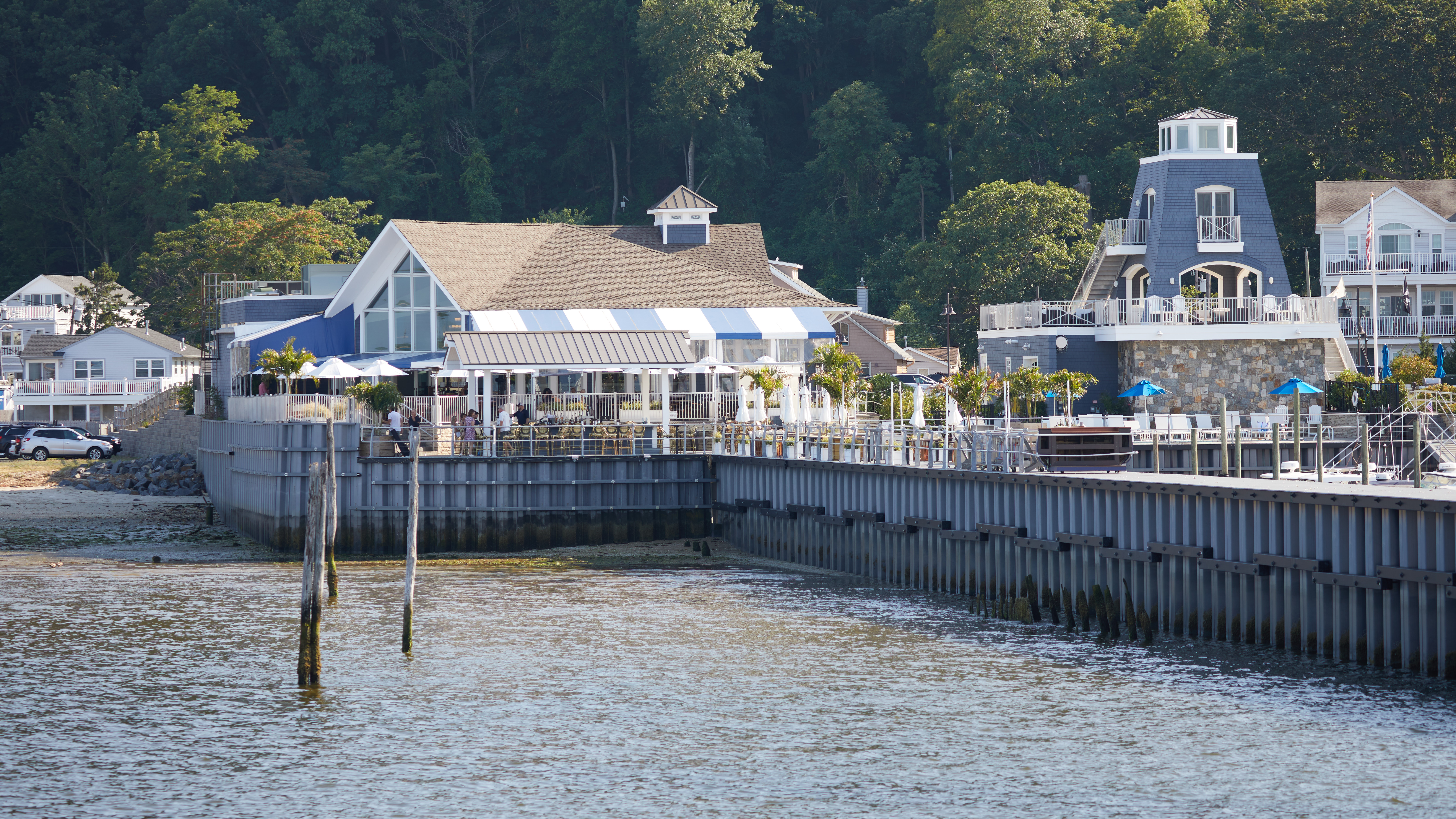View of One Willow Restaurant.