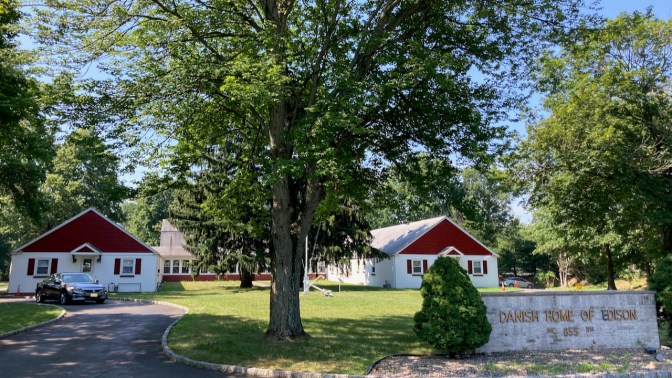 Danish Home of Edison, with 2012 Honda Accord parked in driveway.