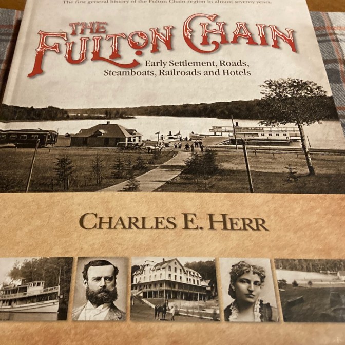 Book titled THE FULTON CHAIN by Charles E. Herr.