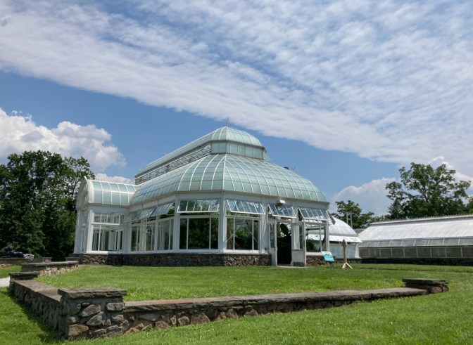 Exterior of Orchid Range.