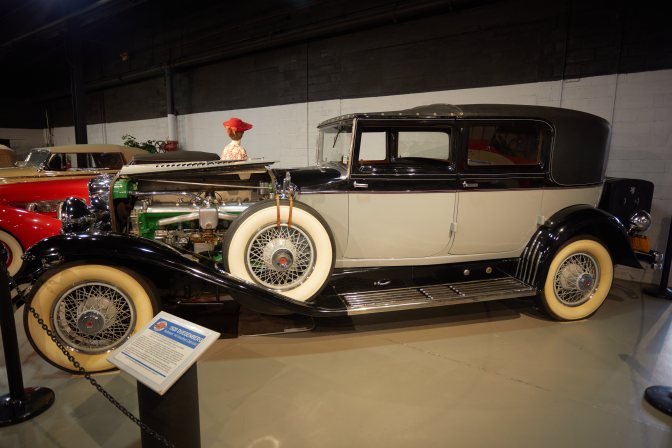 1932 Duesenberg sedan.