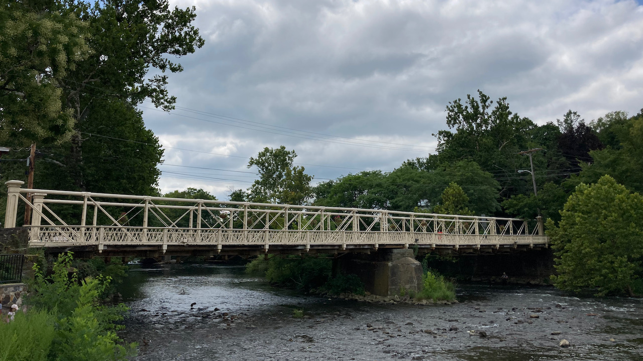 Main Street Bridge in Clinton.