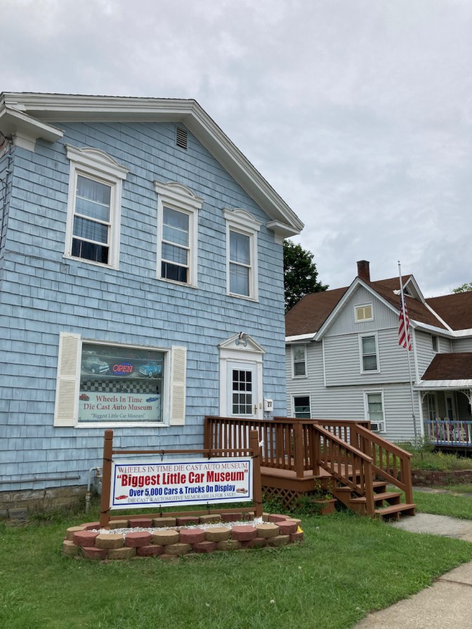Exterior of Wheels In Time Die Cast Auto Museum.