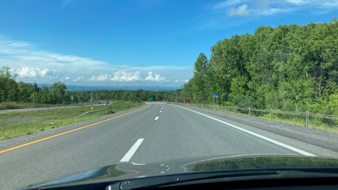 View of NY 28 heading south.
