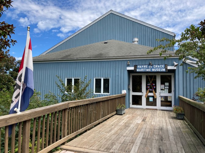 Exterior of Havre de Grace Maritime Museum.