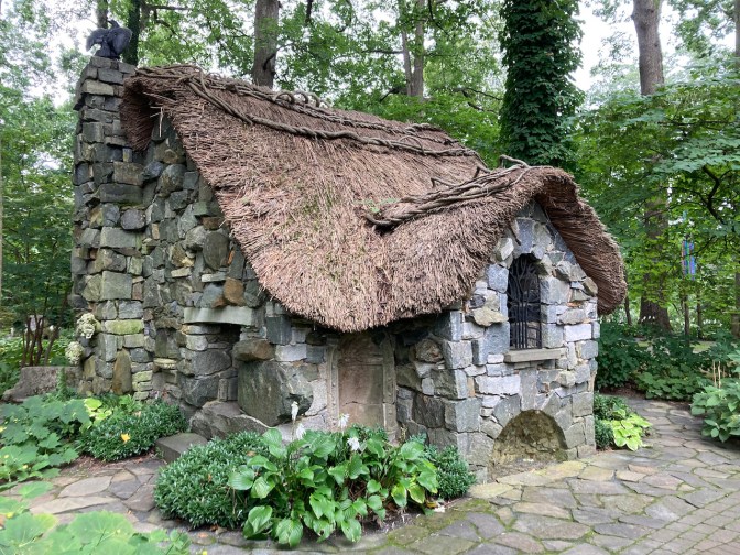 Stone house in the Enchanted Forest.