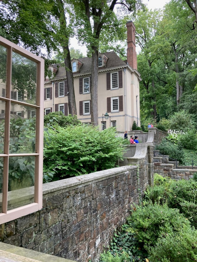 View of Winterthur Mansion.