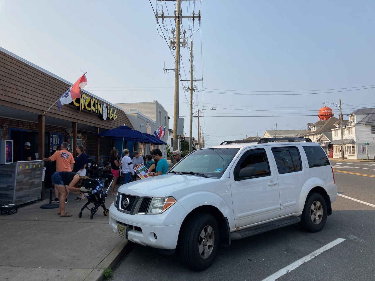 Exterior of Chicken or the Egg restaurant