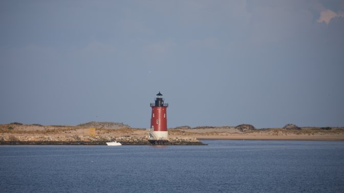 Delaware Breakwater East End light. 