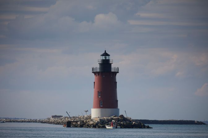 Delaware Breakwater East End lighthouse. 