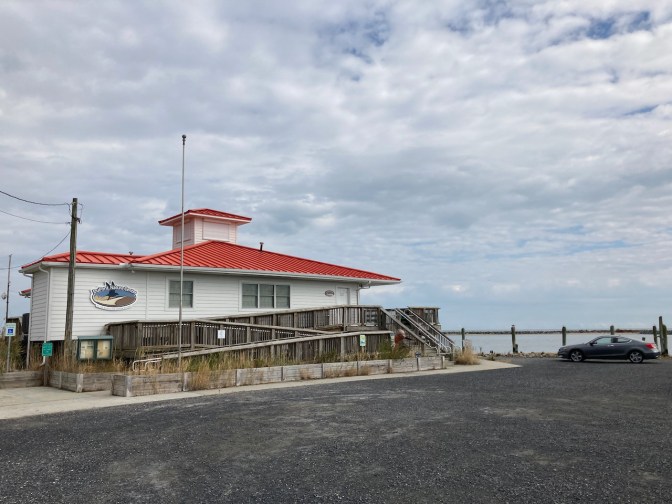 Exterior of DuPont Nature Center. 