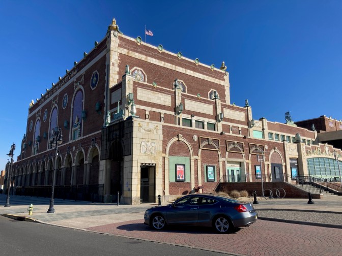 2012 Honda Accord parked in front of Asbury Park Convention Hall.