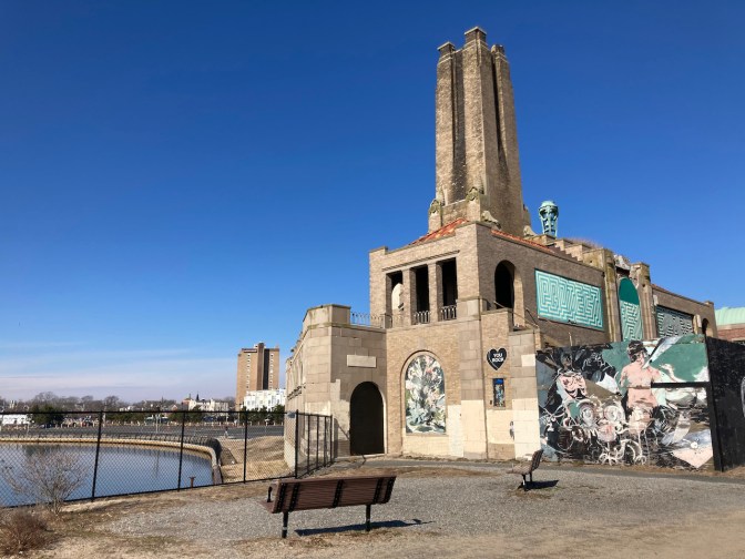 Exterior of Asbury Park Steam Plant.
