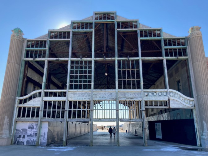Remains of Asbury Park Casino.