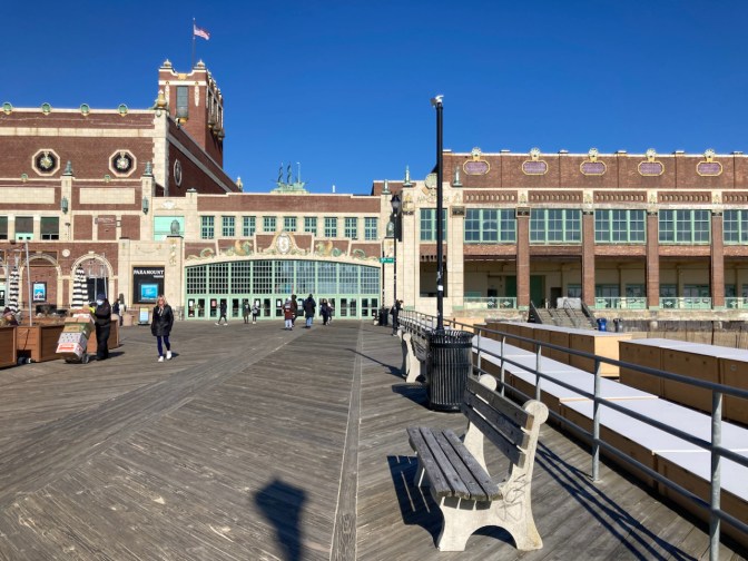 Exterior of Asbury Park Convention Center.