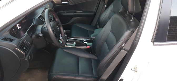 Interior of 2017 Honda Accord Sport.