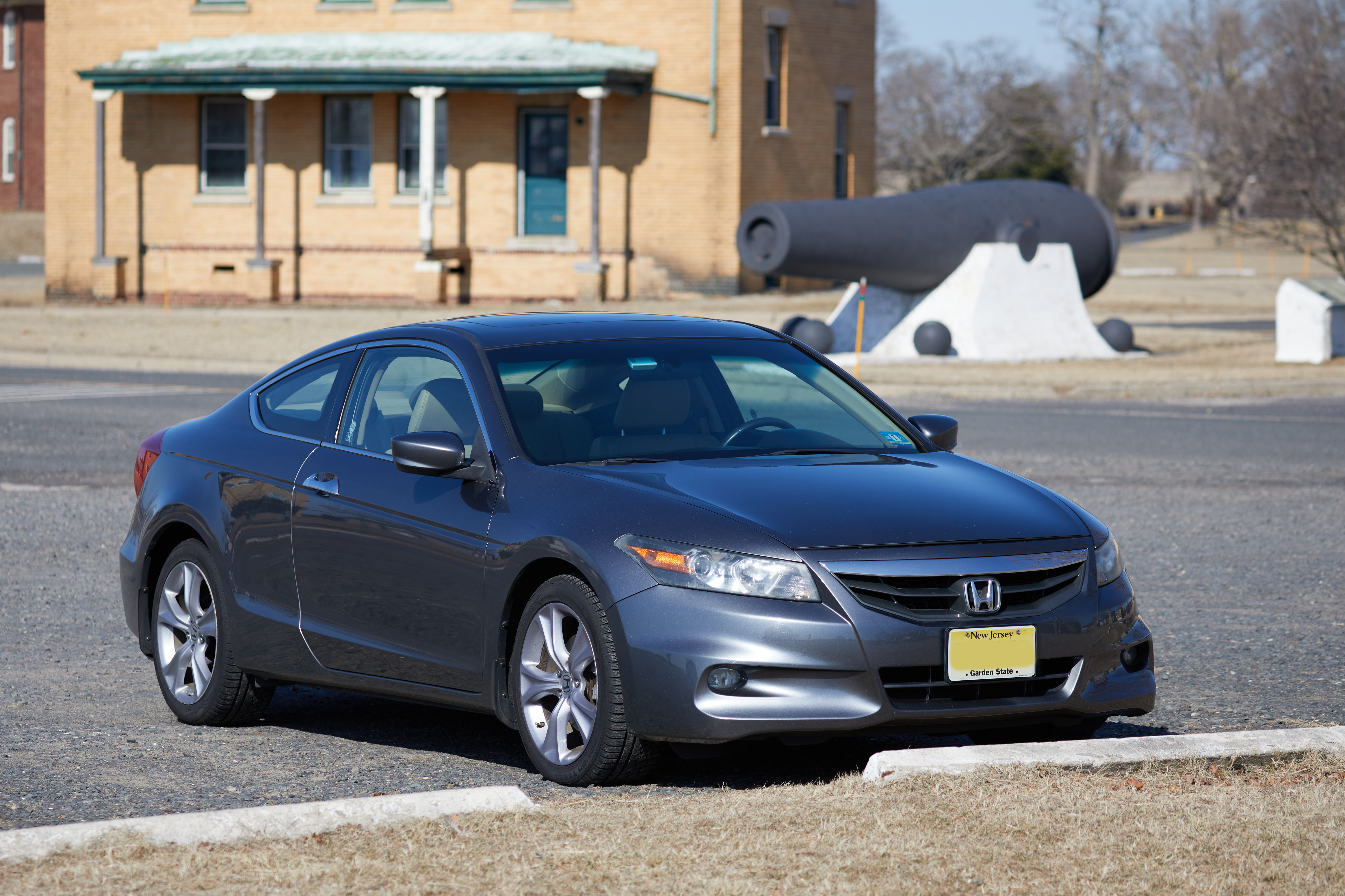 2012 Honda Accord parked in Fort Hancock on Sandy Hook.