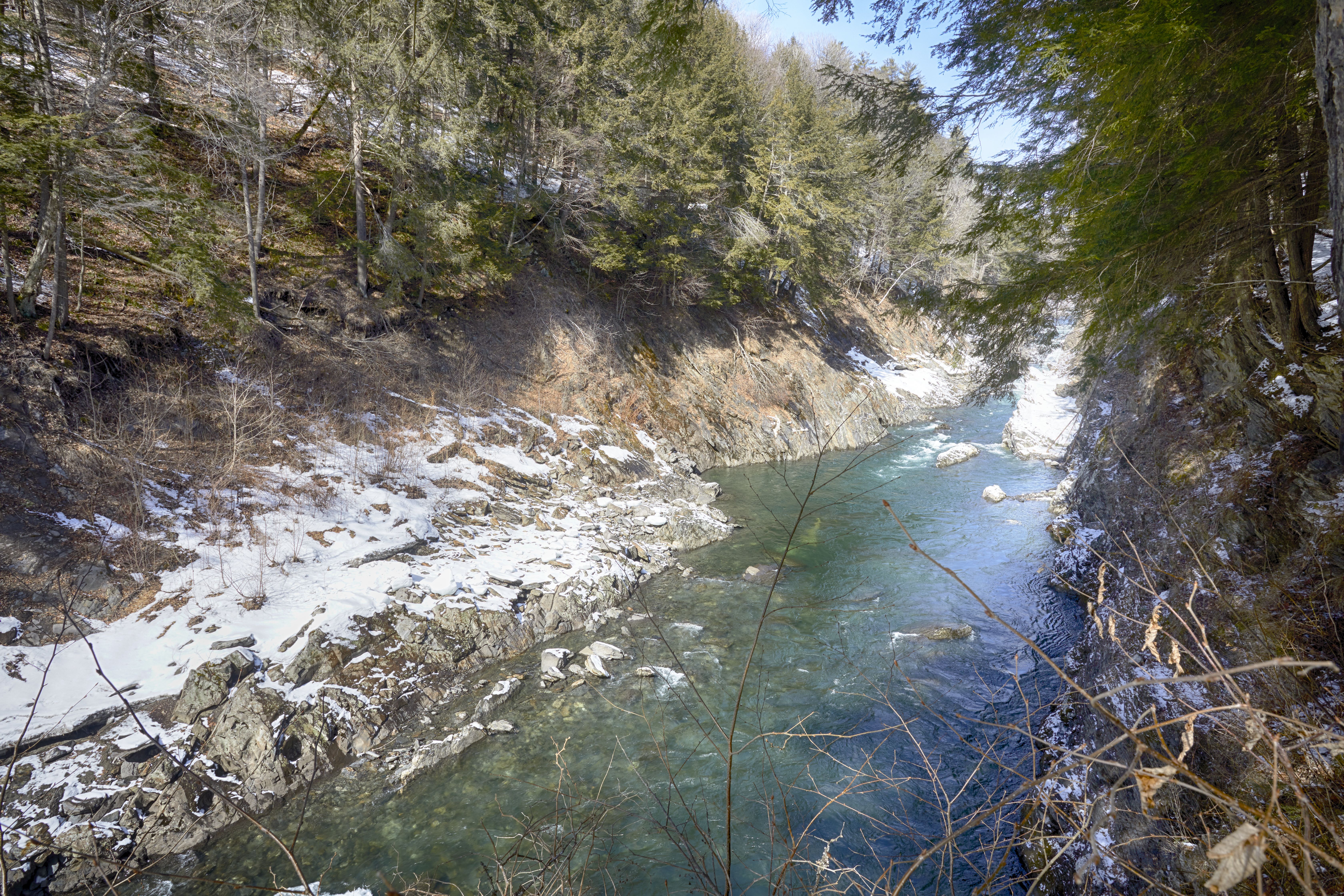 Ottauquechee River and Quechee Gorge.