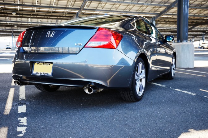 2012 Honda Accord coupe, rear view.