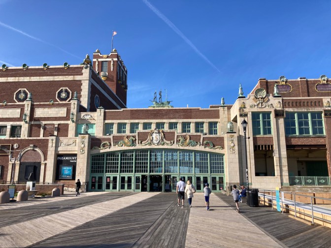 Exterior of Asbury Park Convention Hall.