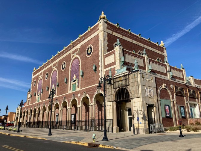 Exterior of Asbury Park Convention Hall.