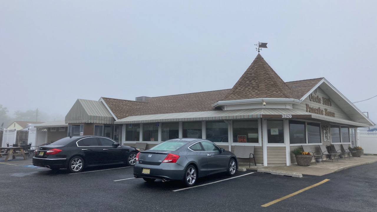 2012 Honda Accord parked in front of Uncle Bill's Pancake House.