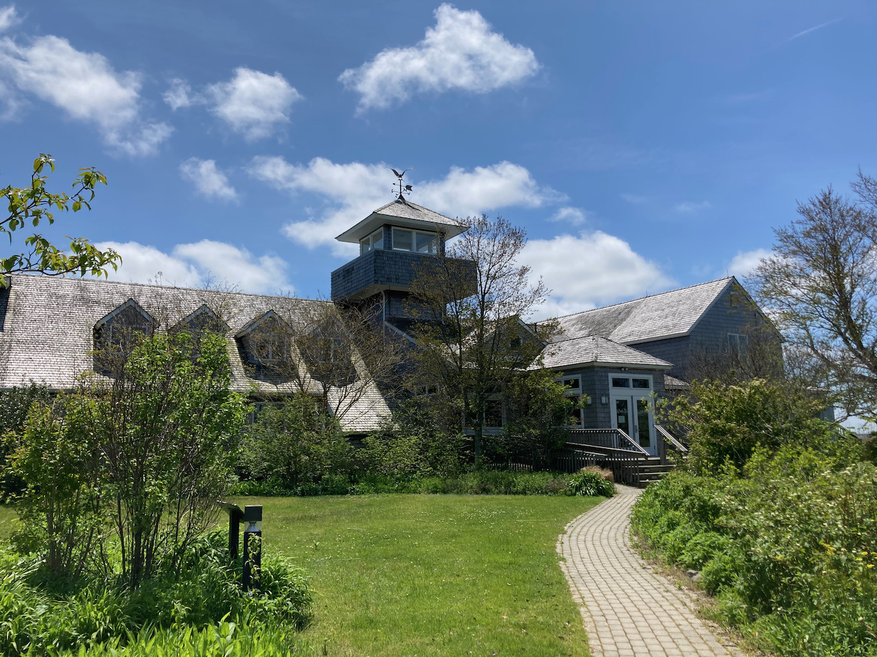 Exterior of Wetlands Institute.