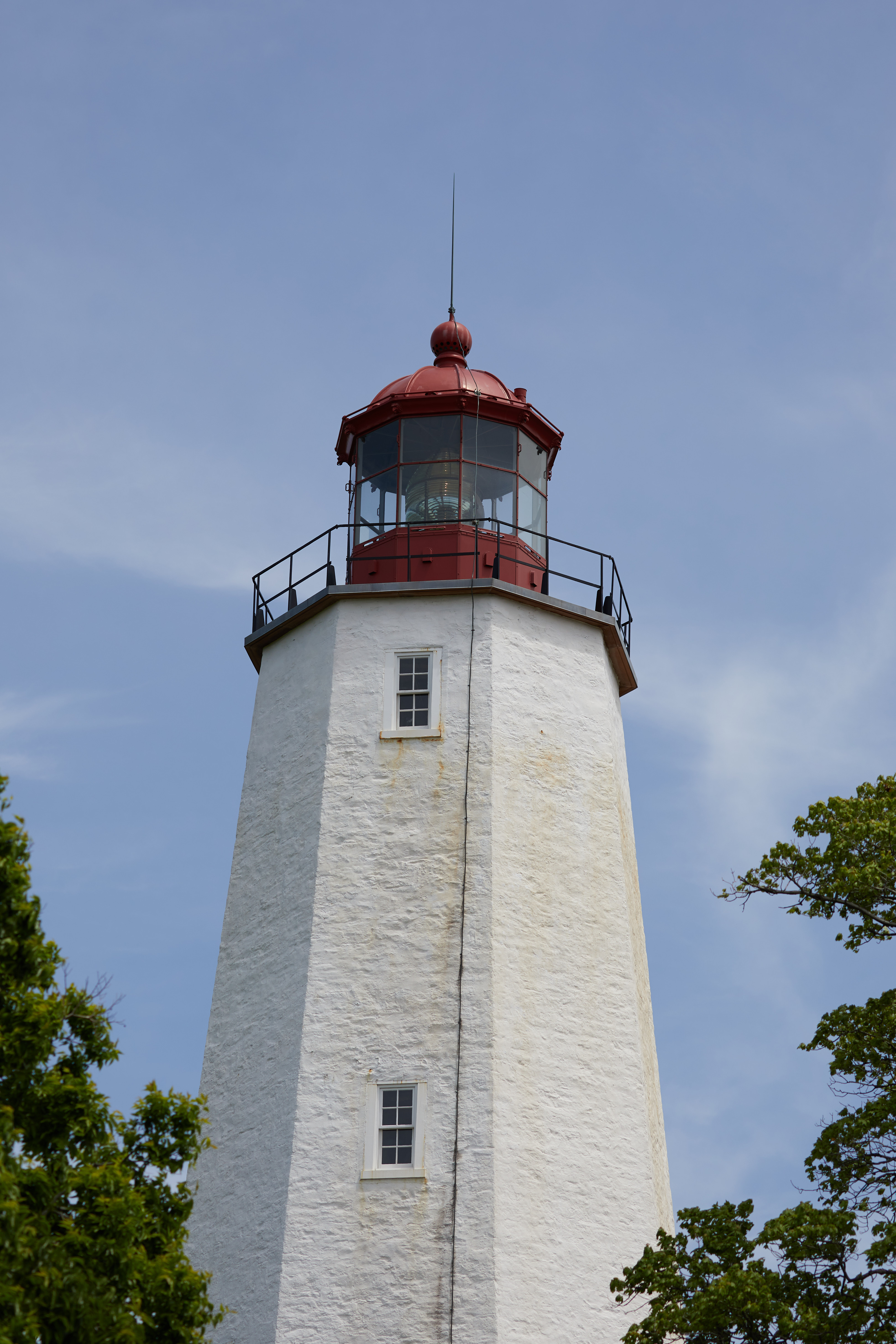 Sandy Hook Lighthouse.