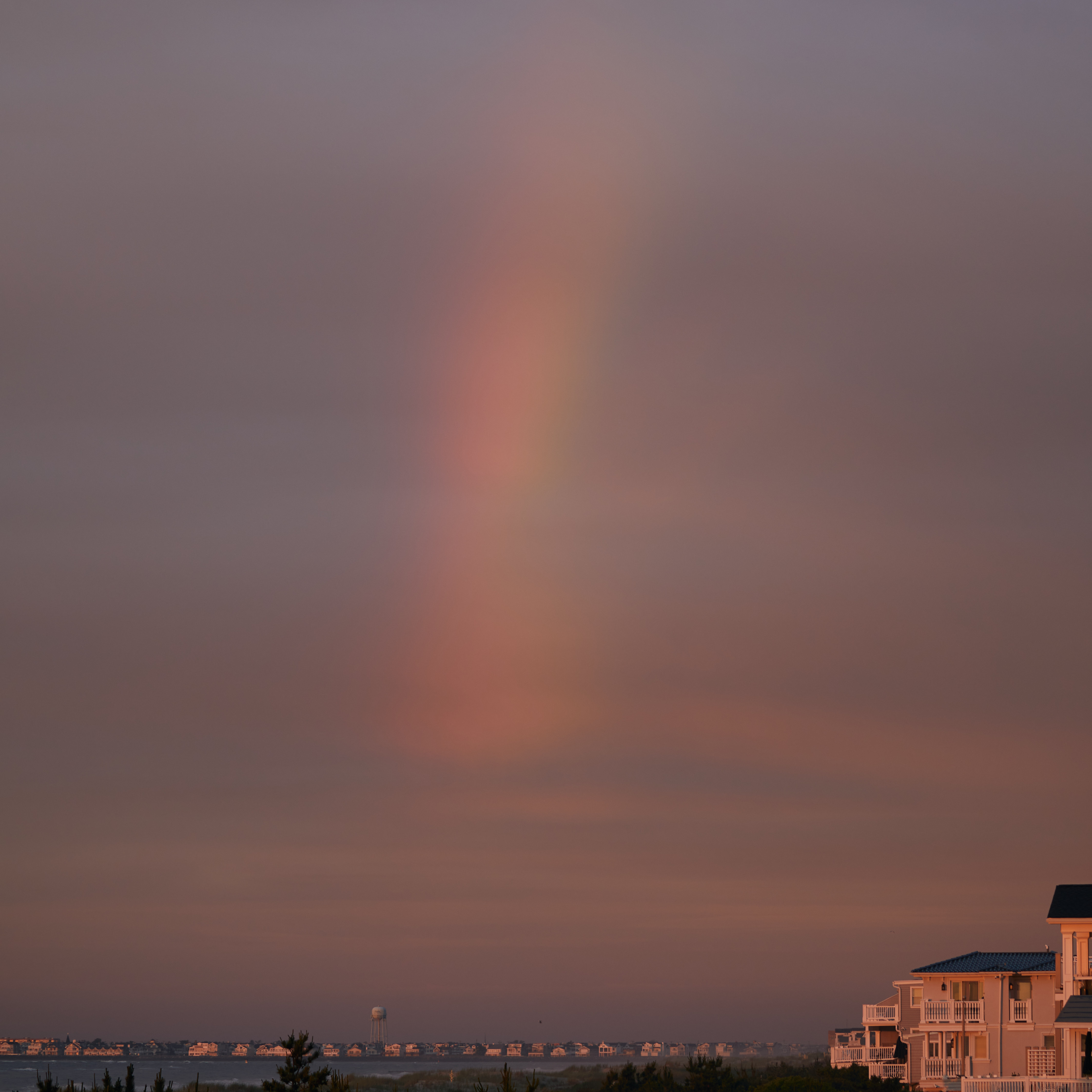 Rainbow over Sea Isle City.