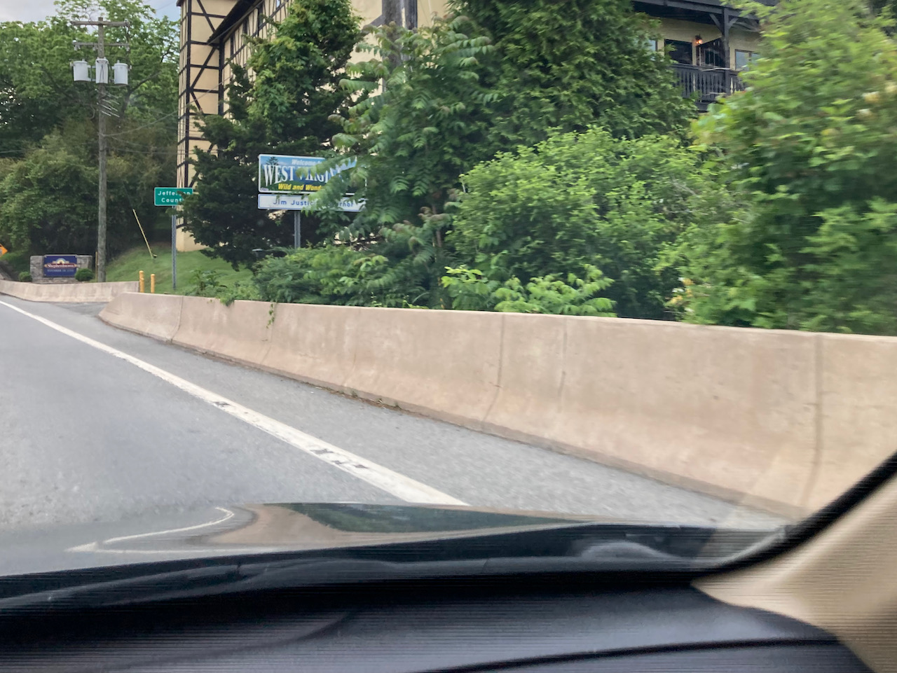 Roadside sign that says WELCOME TO WEST VIRGINIA