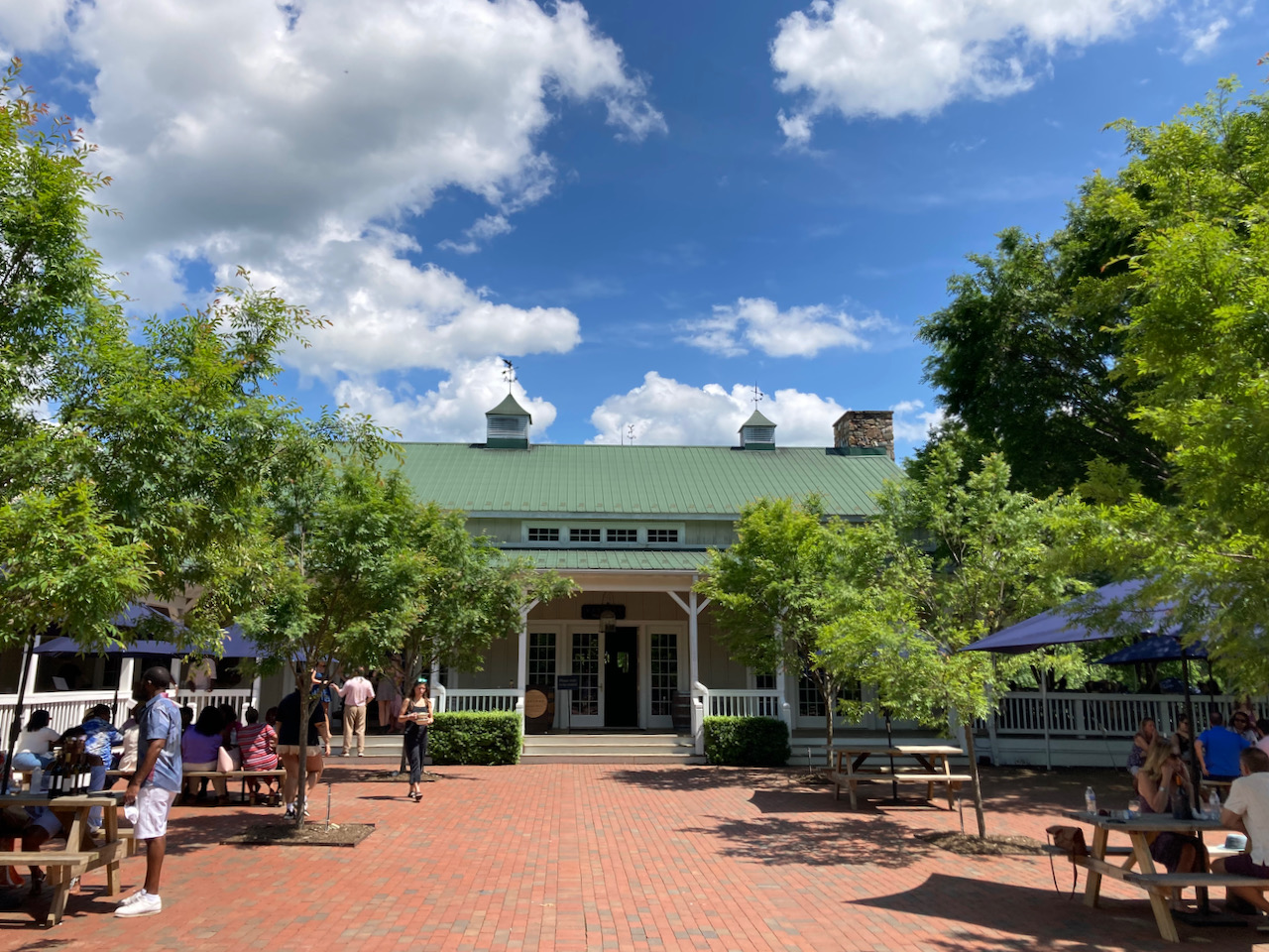 Exterior of Veritas Winery.