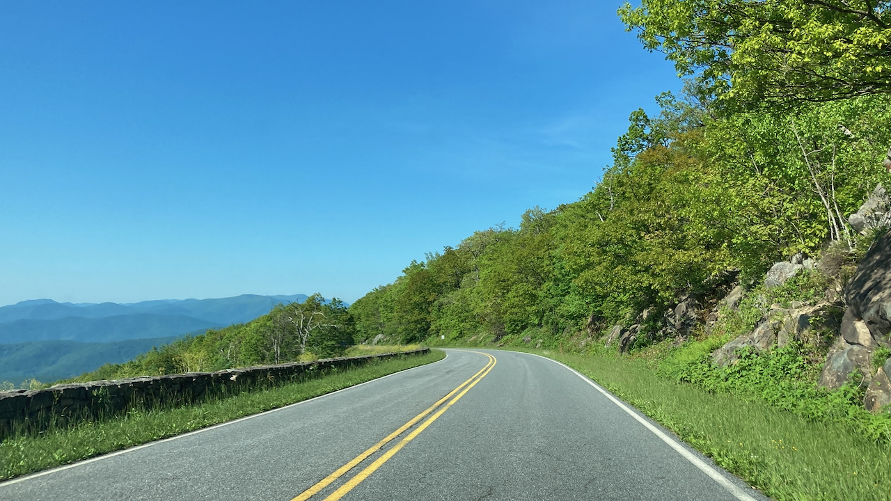 View of Skyline Drive.