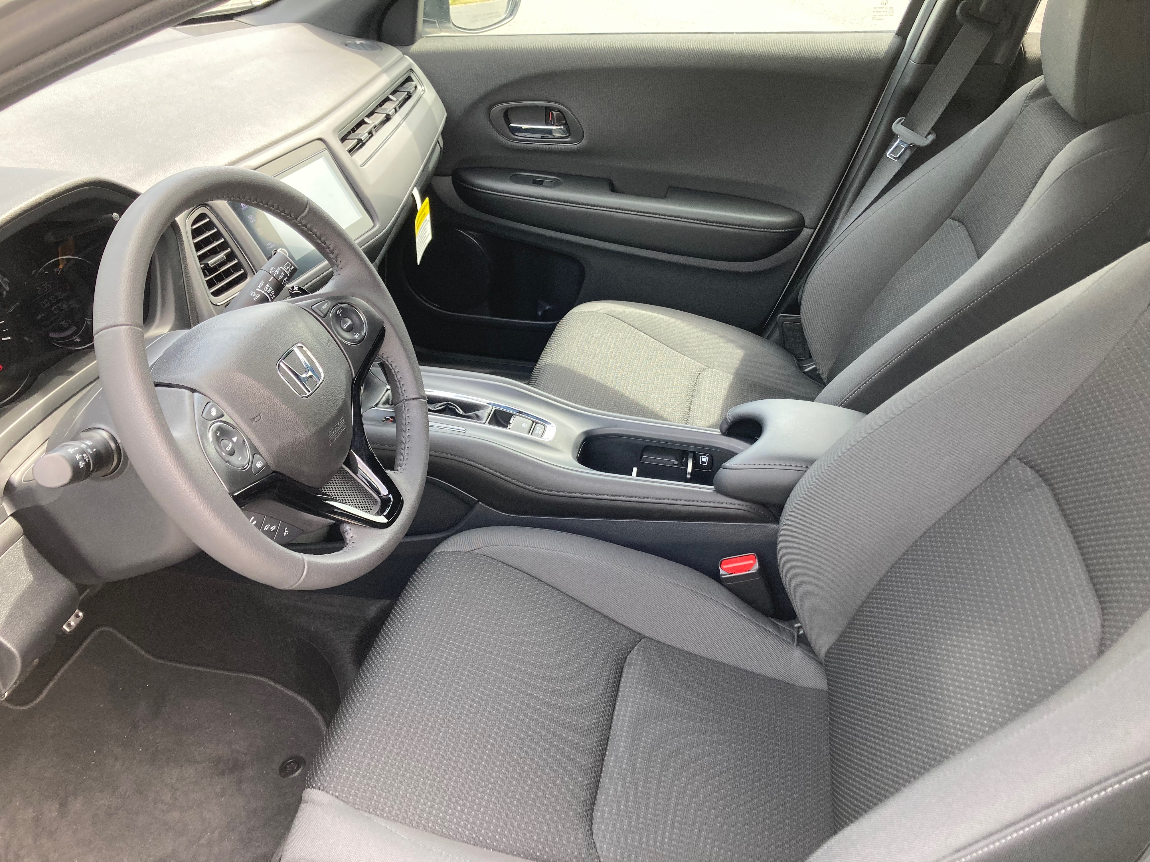 Interior of 2022 Honda HR-V Sport.