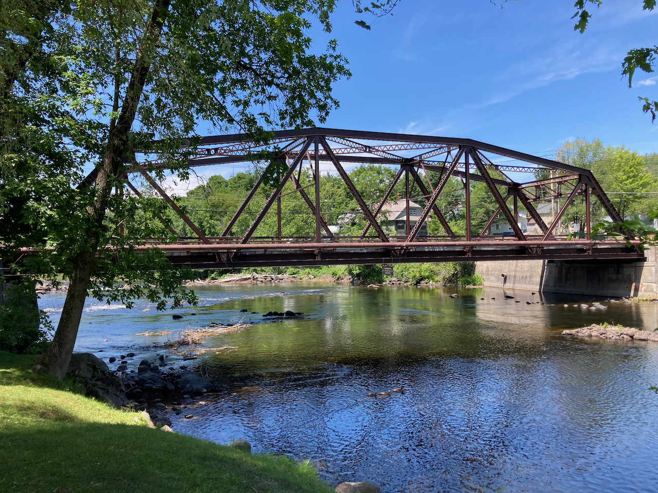 View of Richards Avenue Bridge.