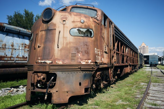 Richmond, Fredericksburg, and Potomac 1002 diesel-electric engine.