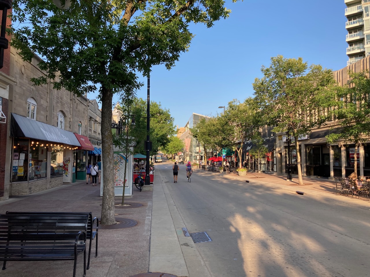 State Street in Madison, WI.