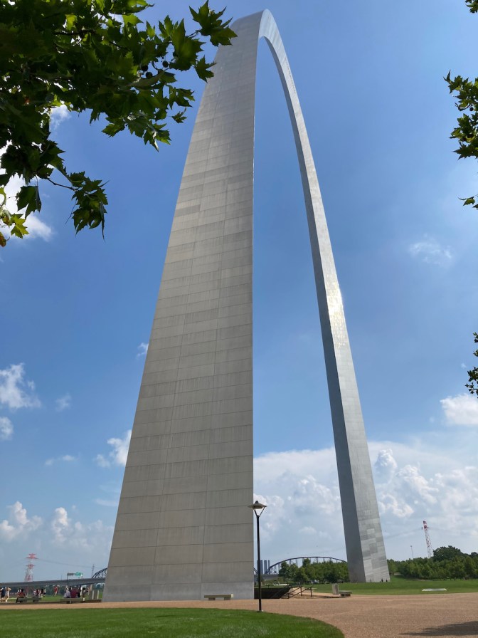 Gateway Arch in St. Louis.