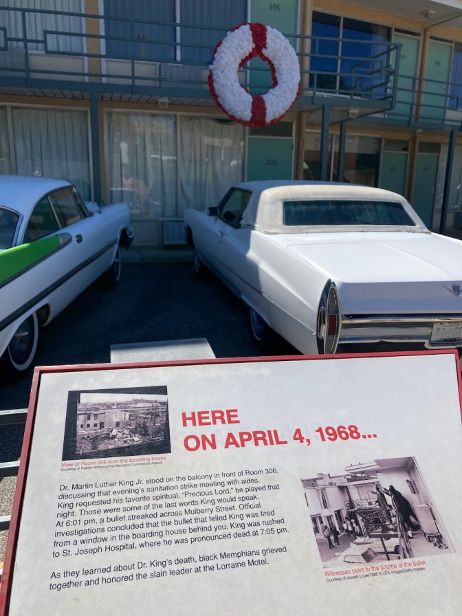 Informational plaque outside Room 306.