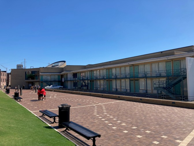 Exterior of National Civil Rights Museum.