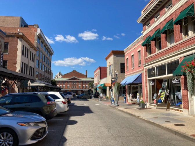 Downtown Roanoke, Virginia.
