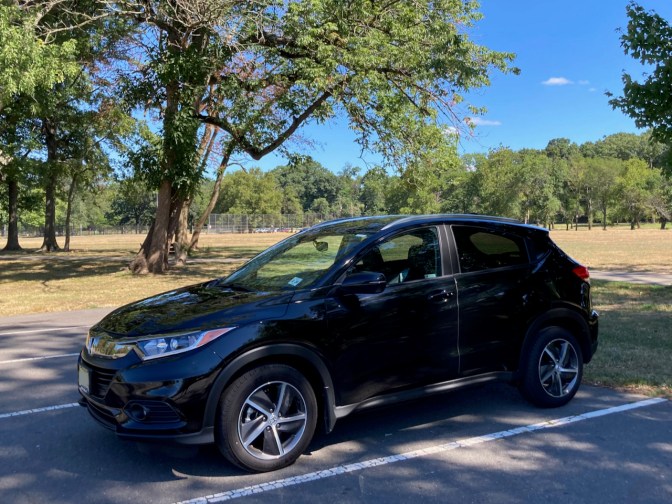 2021 Honda HR-V parked in public park.