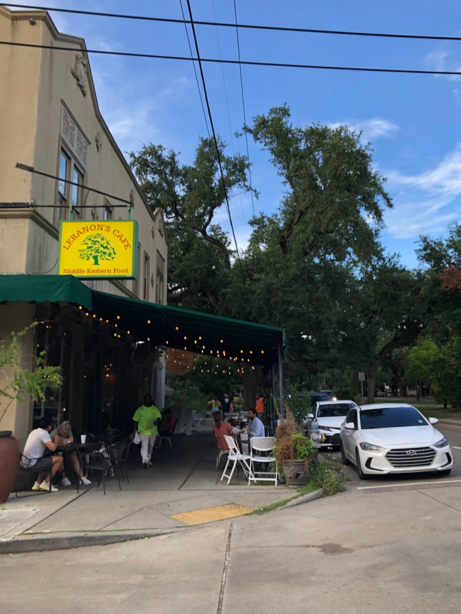 Exterior of Lebanon Cafe.