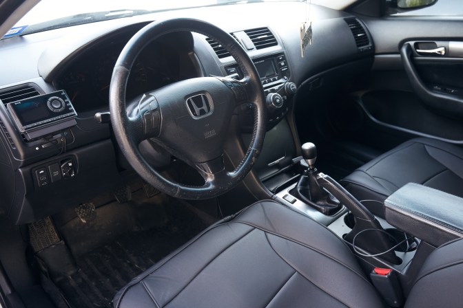 Interior of 2003 Honda Accord.