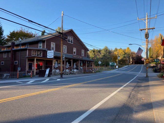 NY-28 through center of Inlet, NY.
