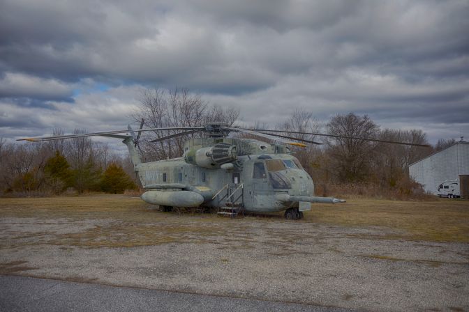 Sea Stallion helicopter.