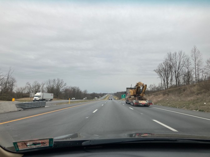 I-81 southbound in West Virginia.