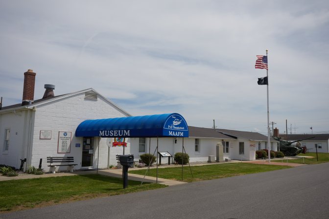 Exterior of Millville Army Airfield Museum.