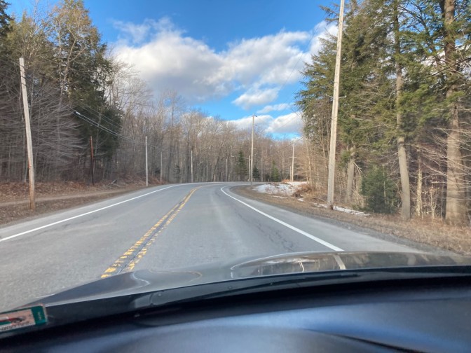 Route 28 in Adirondack State Park.