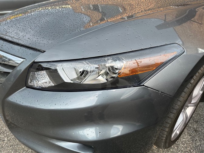 Headlights of 2012 Honda Accord.