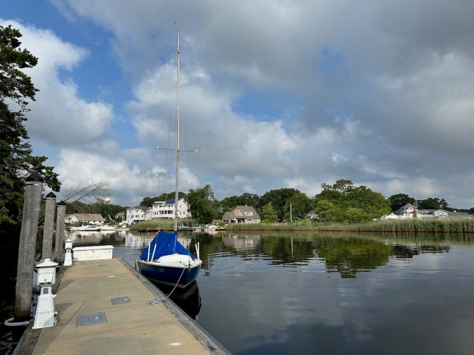 View of dockside at Mill Creek Park.